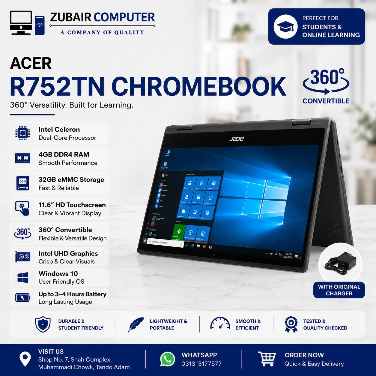 Zubair Computer Social Media Post Design 3